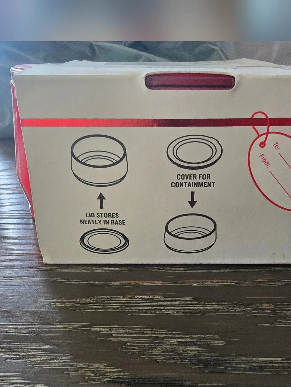 Stanley Red Pet Bowl - Stainless Steel Insert